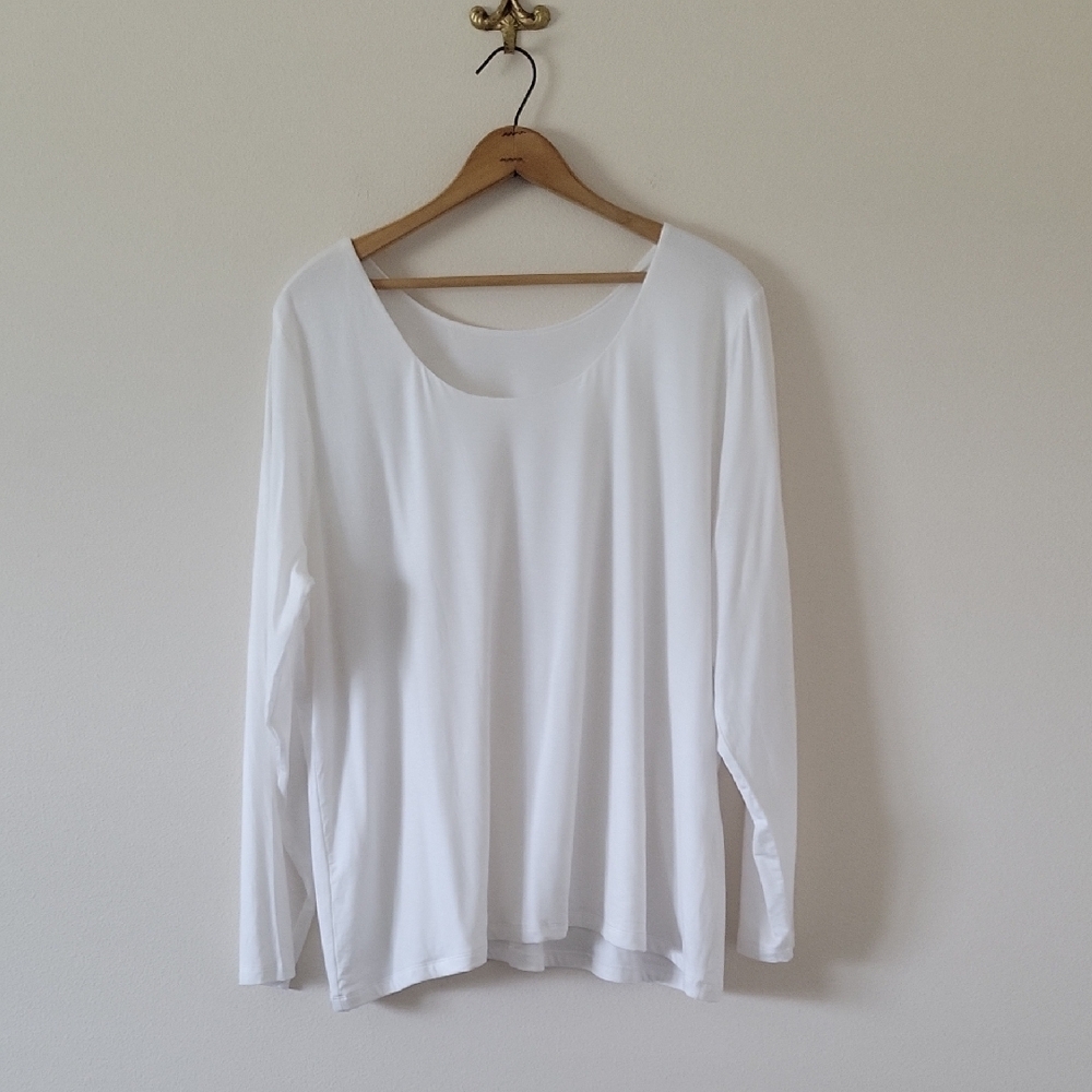 NWT Soma‎ Essential Turnaround Long Sleeve Tee Size XXL